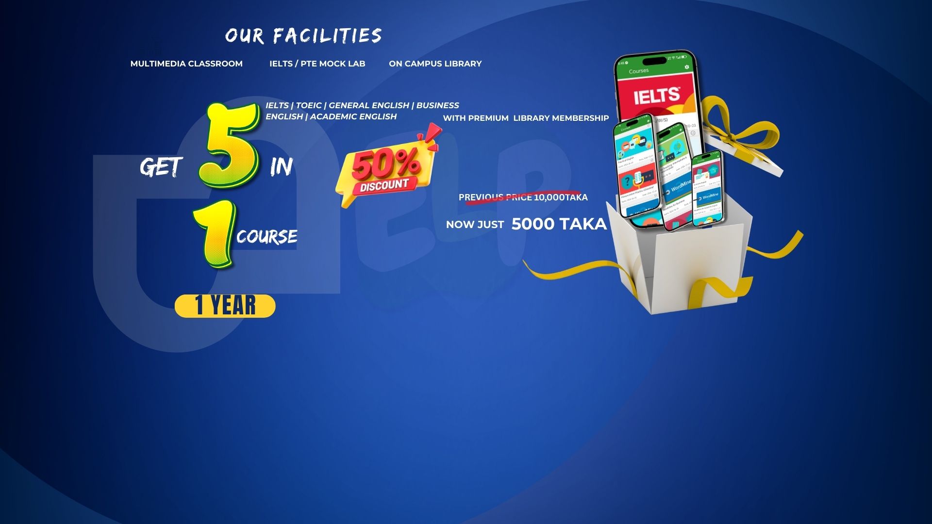 ELP 5-in-1 English Mastery Program (1 Year)